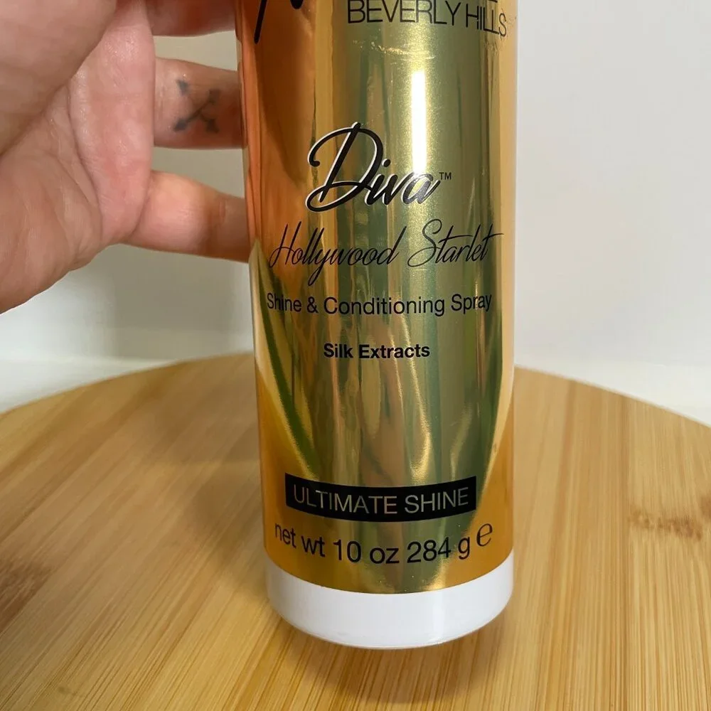 Nick Chavez Diva Hollywood Starlet Ultimate Shine & Conditioning Spray 10oz